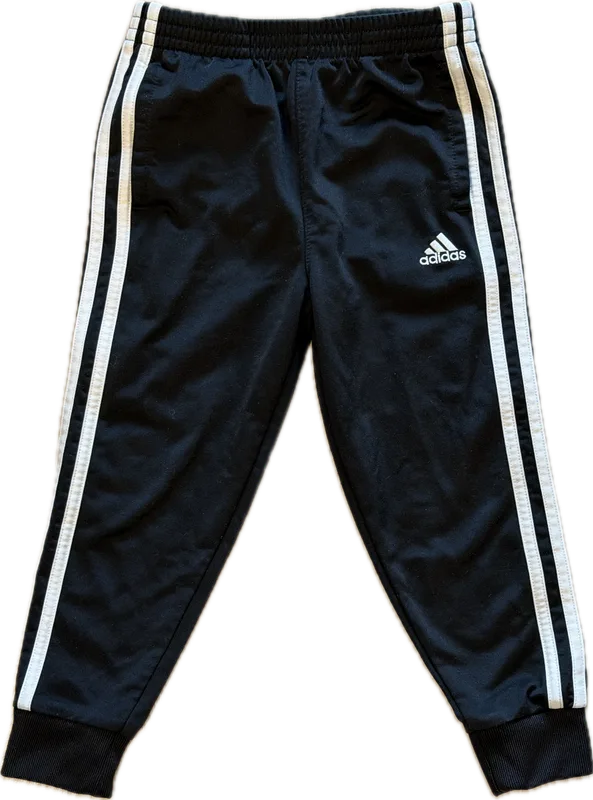 Adidas Black And White Track Pant