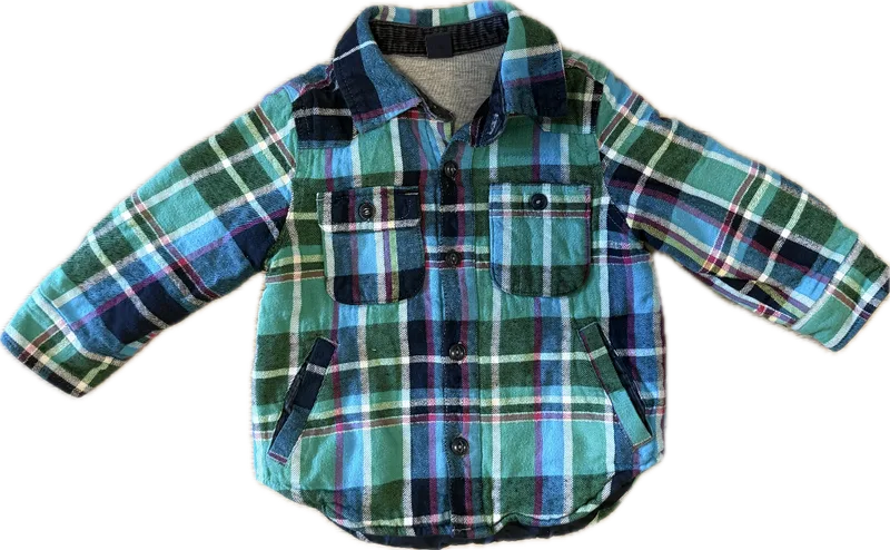 Baby Gap Plaid Quilted Shirt