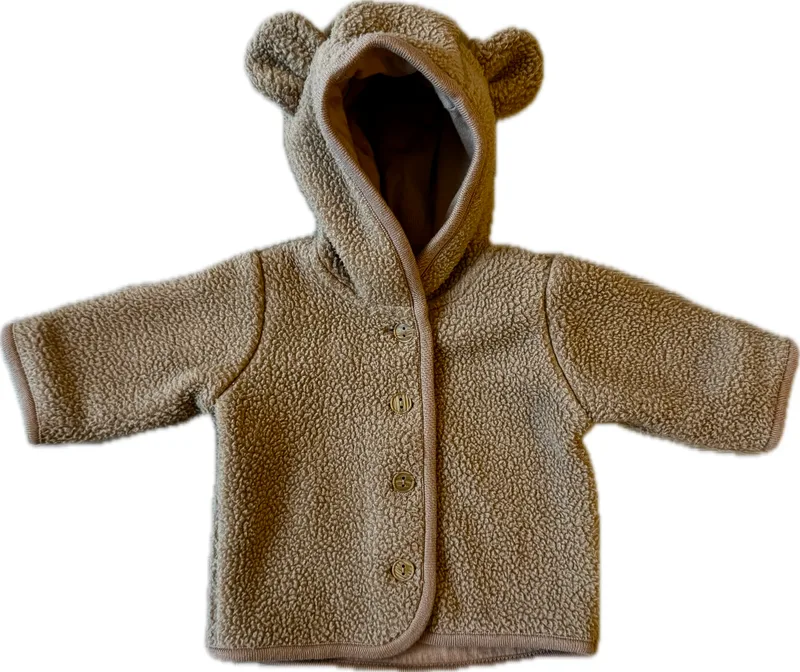 H&M Brown Hooded Fleece 