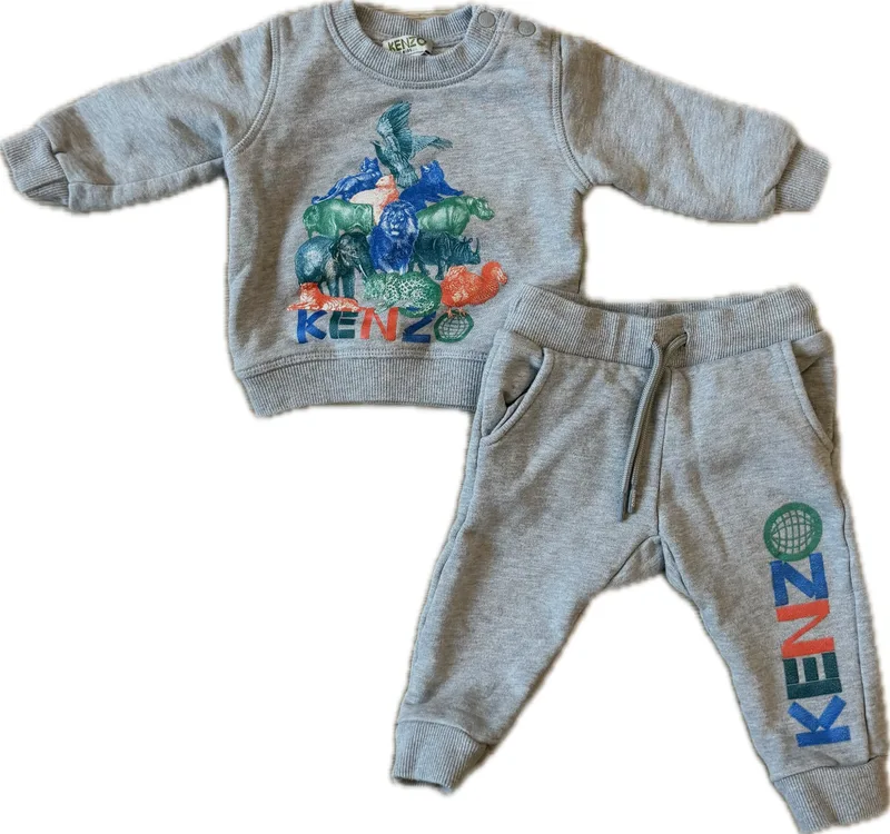 Kenzo Grey Sweat Set