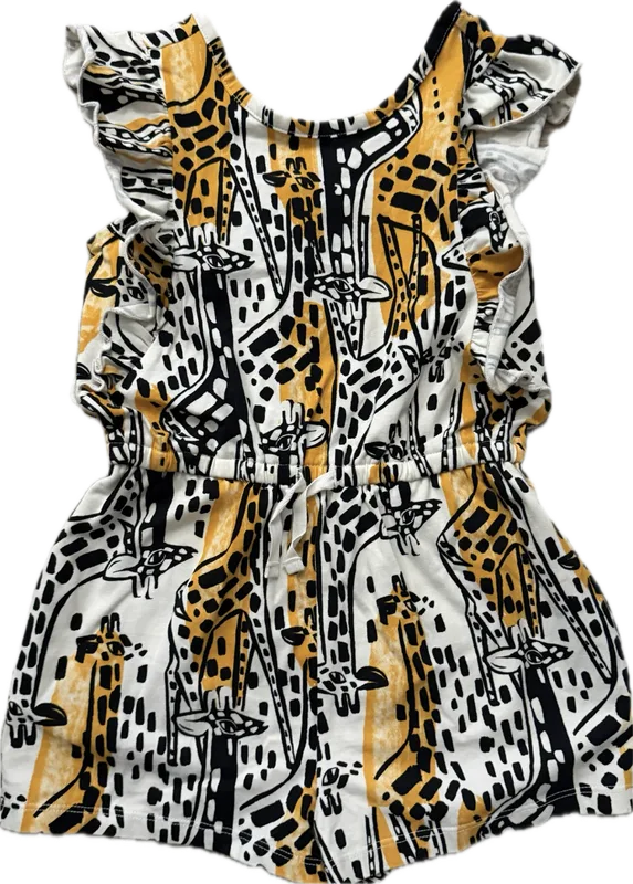 Tea Collection Giraffe Romper