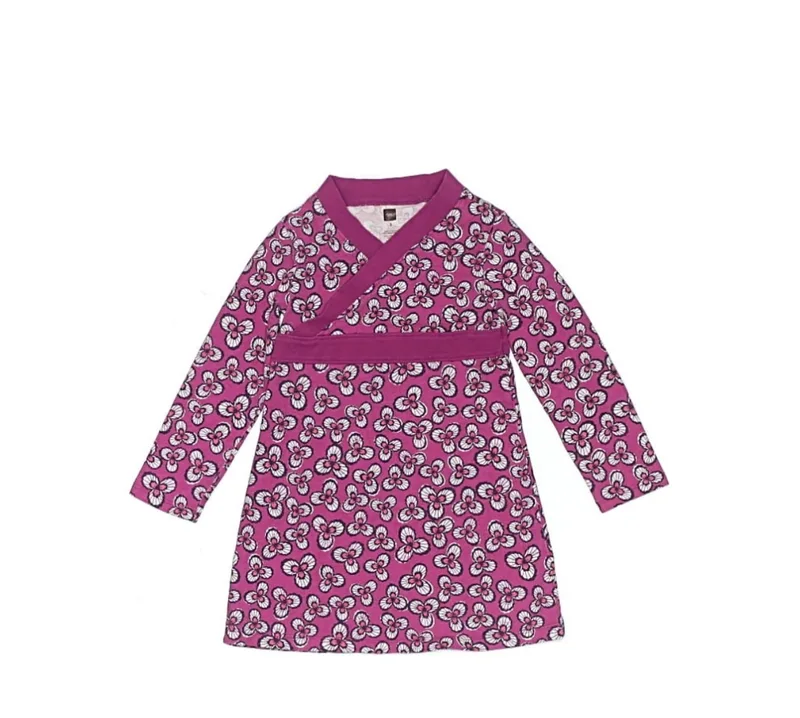 Tea Collection Pink Flower Dress