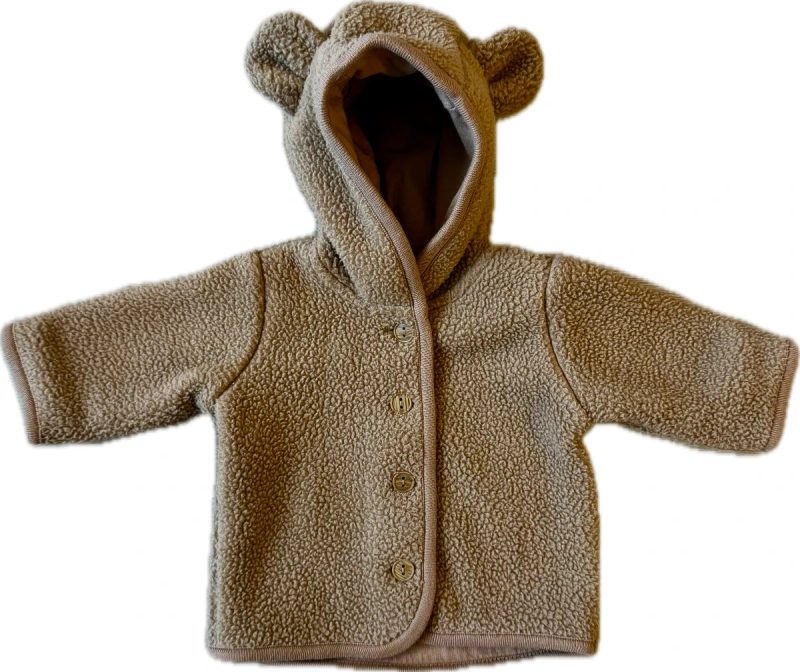 H&M Brown Hooded Fleece 