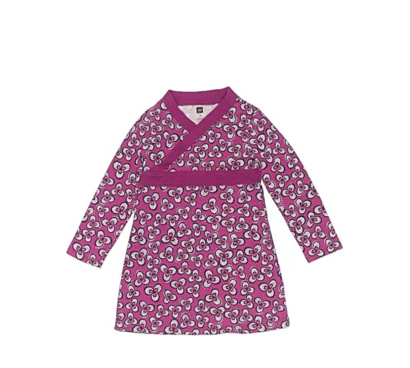 Tea Collection Pink Flower Dress